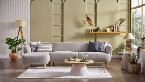 Bonita Wohnlandschaft XL - Taupe