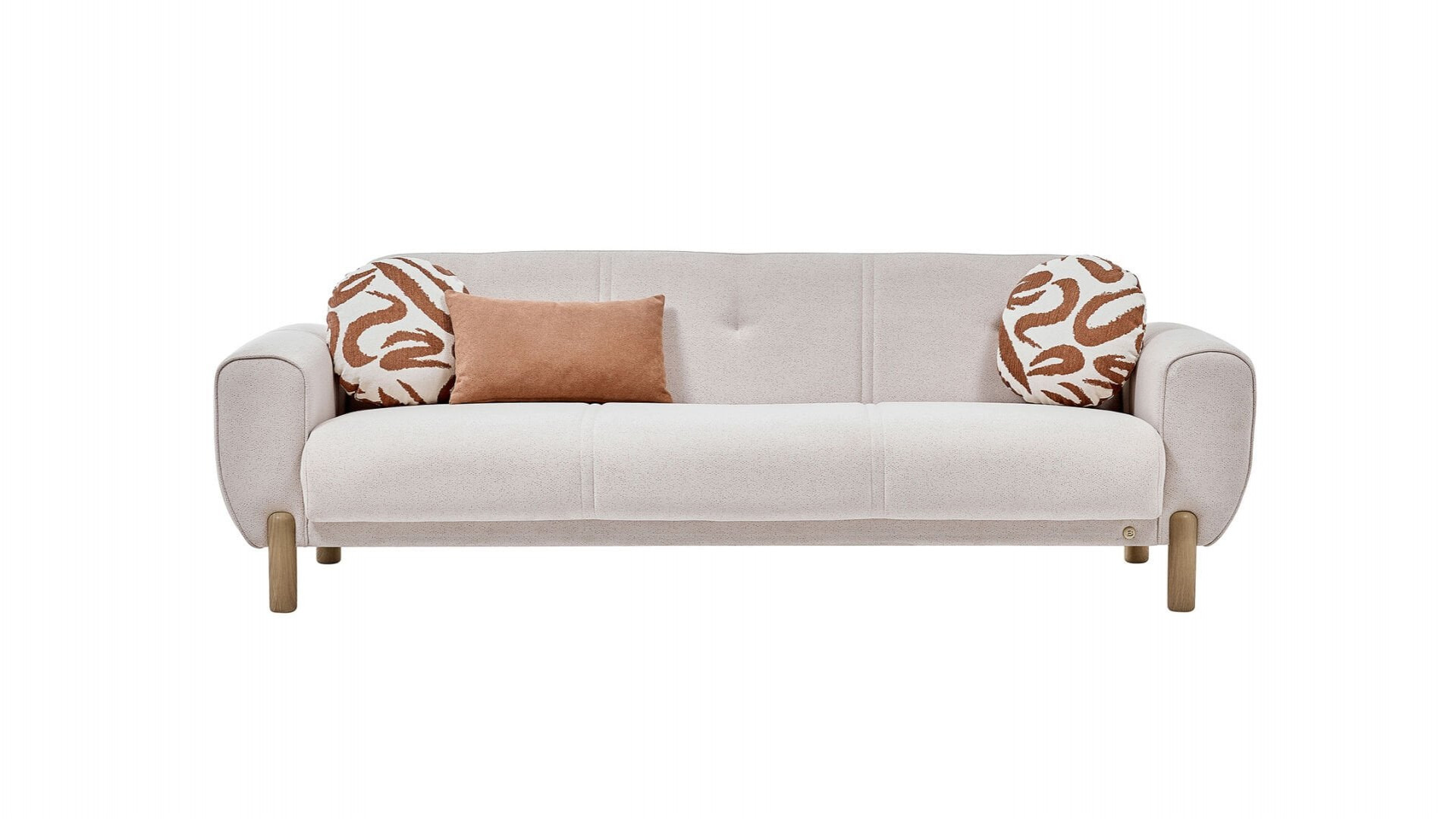 Rozy Bohem 3er-Sofa - Beige
