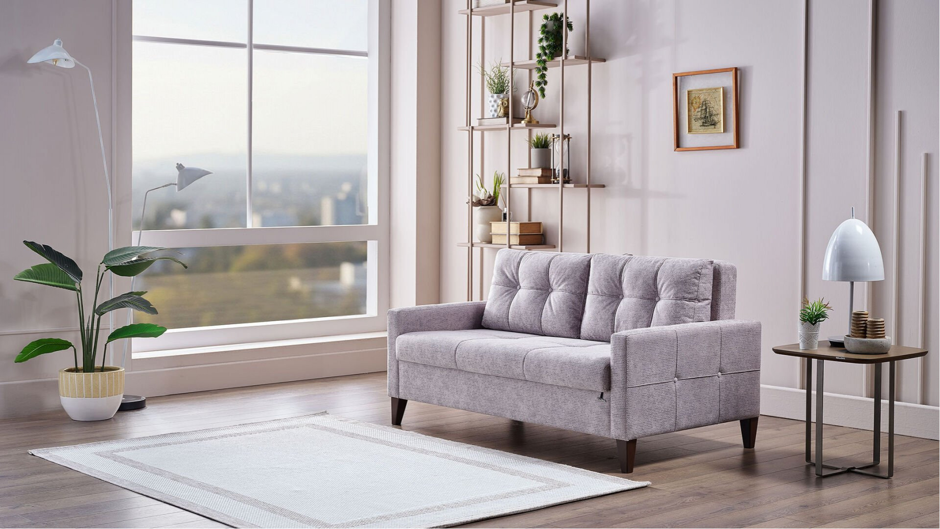 Sandro Family İkili Yataklı Sofa - Grau