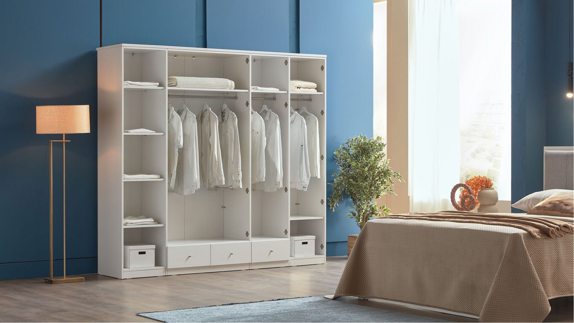 Majer 5-türiger Kleiderschrank