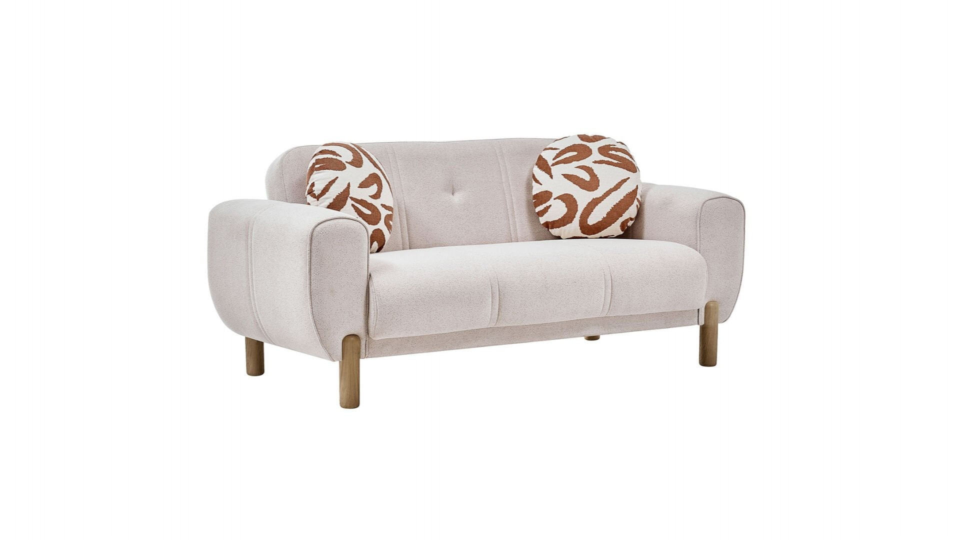 Rozy Bohem 2er-Sofa - Beige