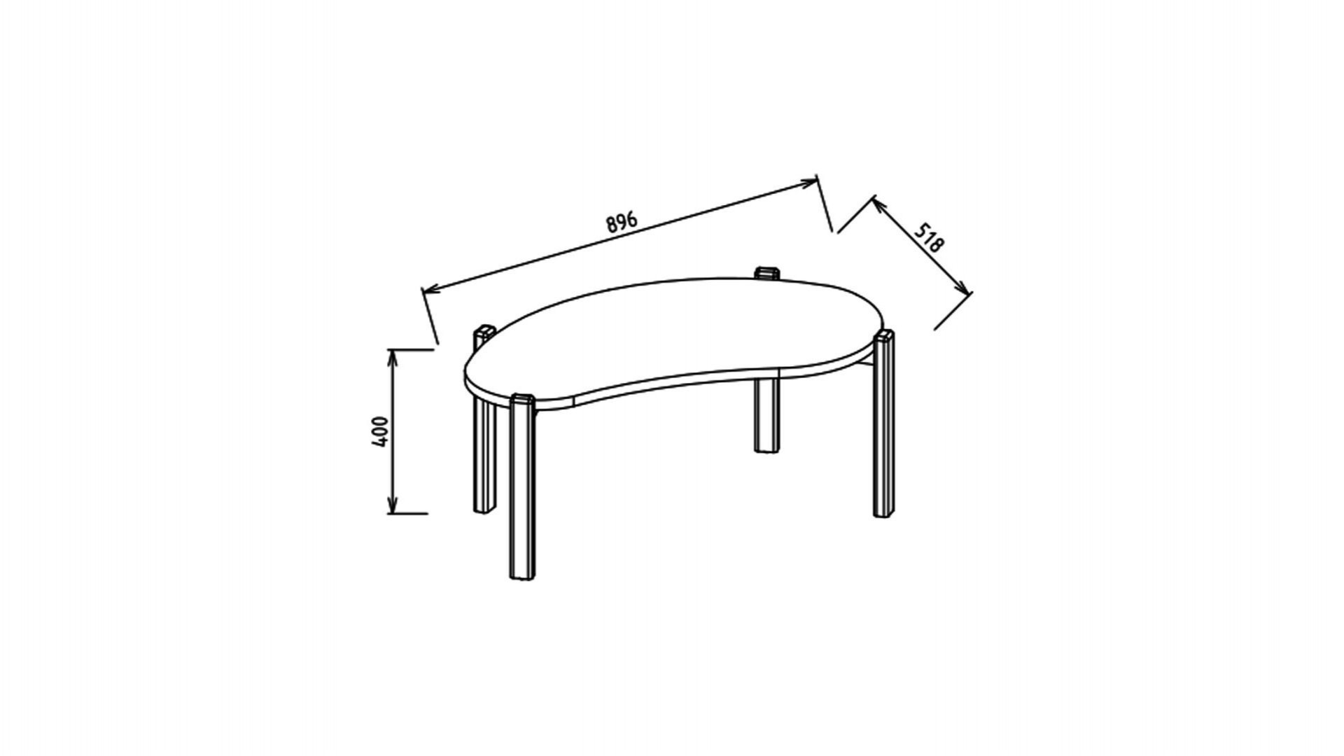 Claris Couchtisch