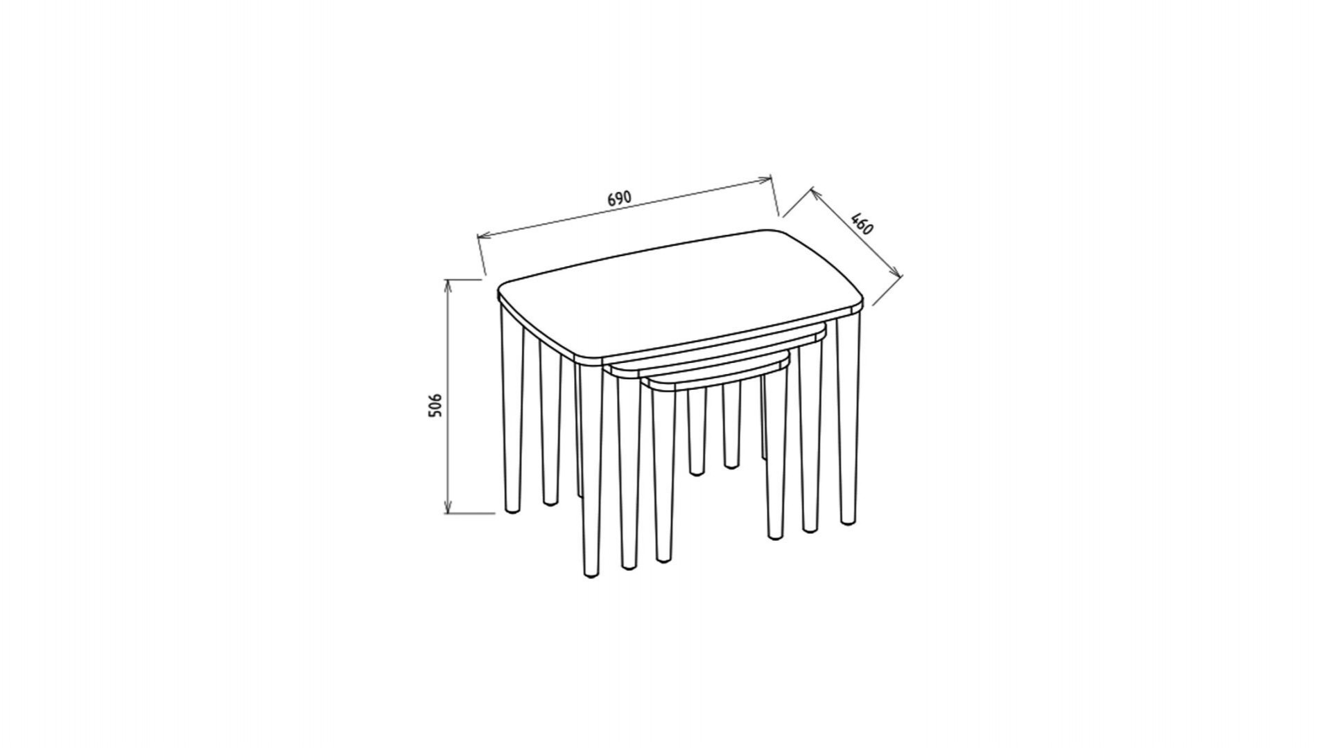 Claris Beistelltisch