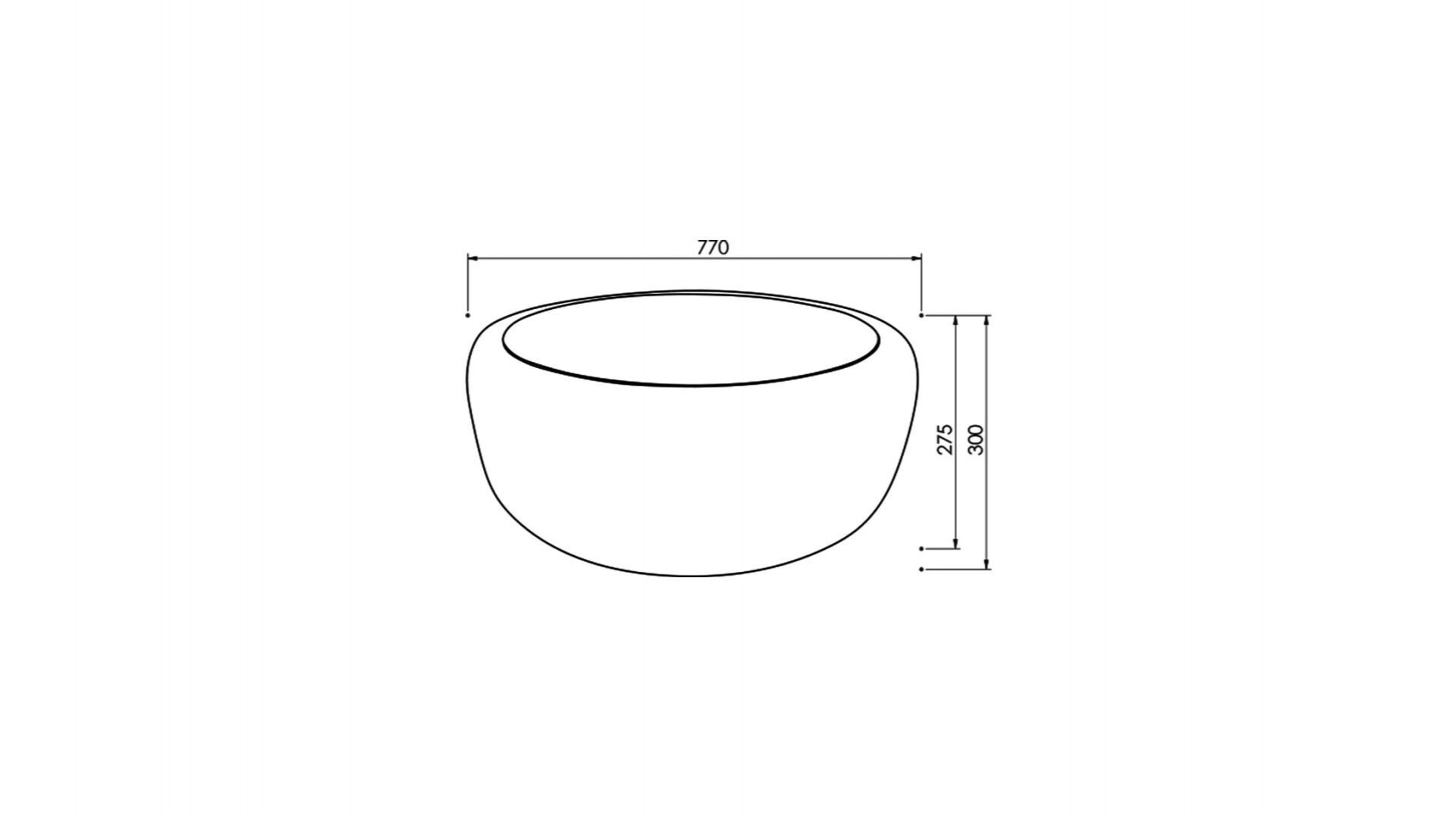 Claris gepolstert Couchtisch