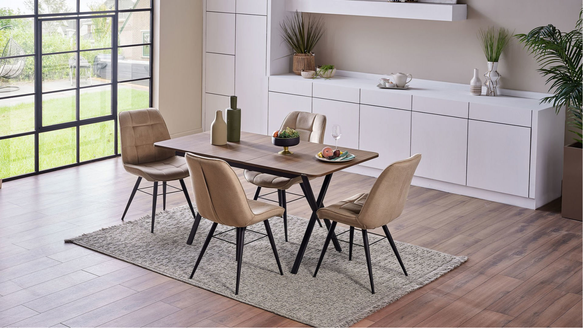 Lizy S Stuhl 6334 2er-Set - Taupe