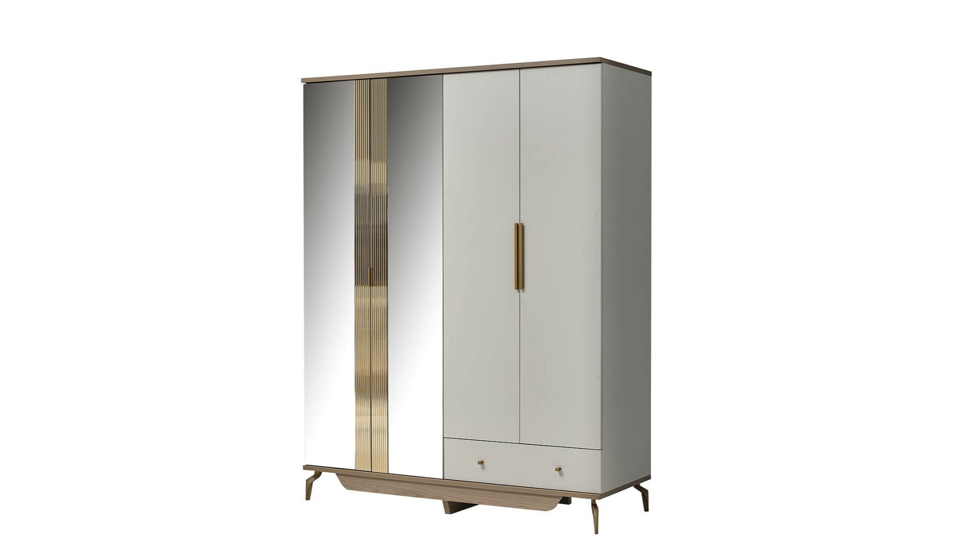 Montella 4-türiger Kleiderschrank