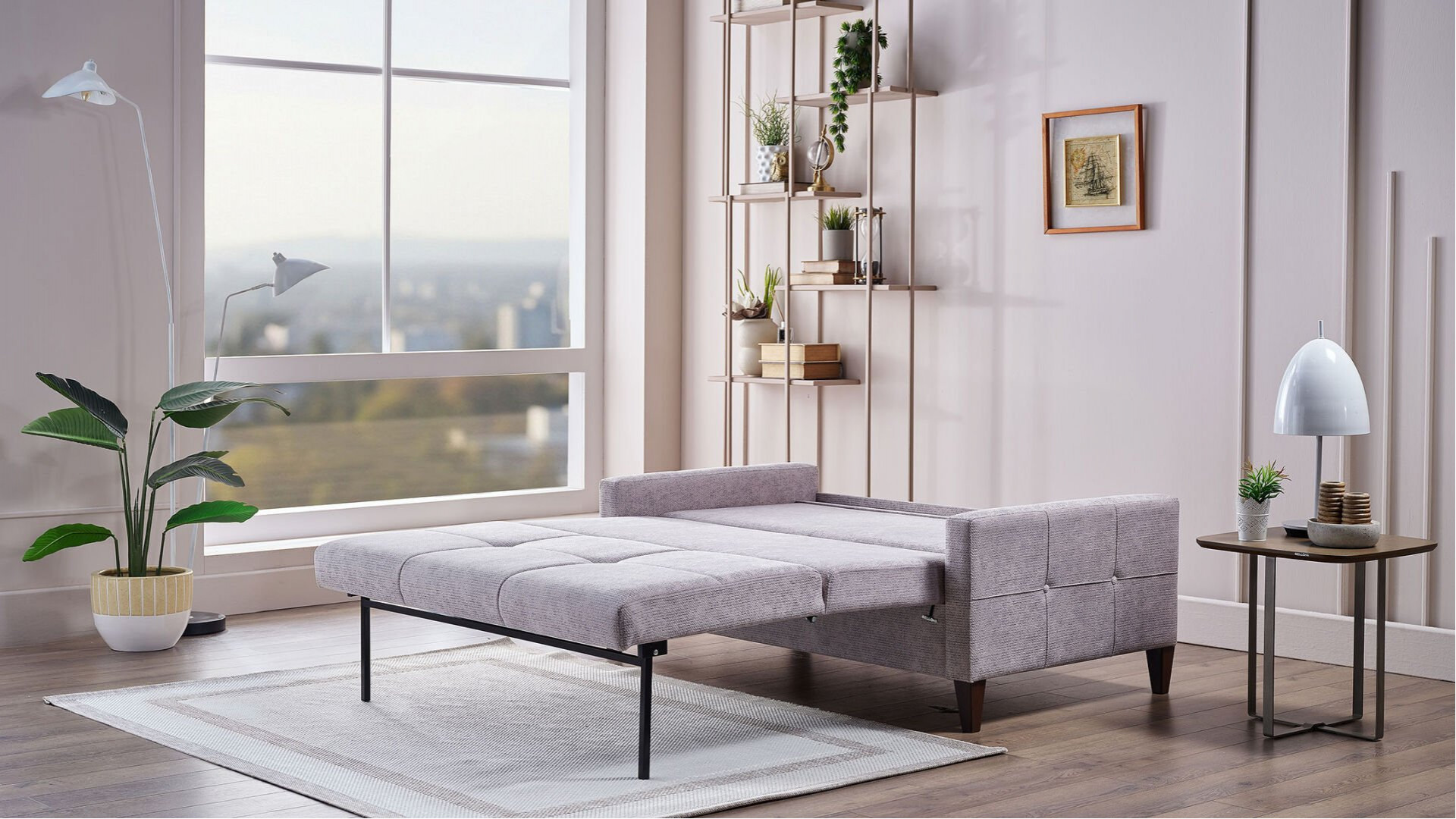 Sandro Family İkili Yataklı Sofa - Grau