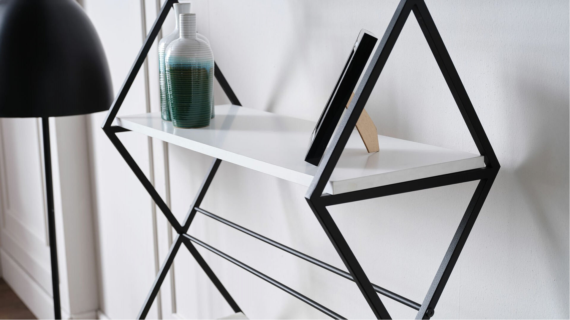 Rodri Bücherregal - Weiß