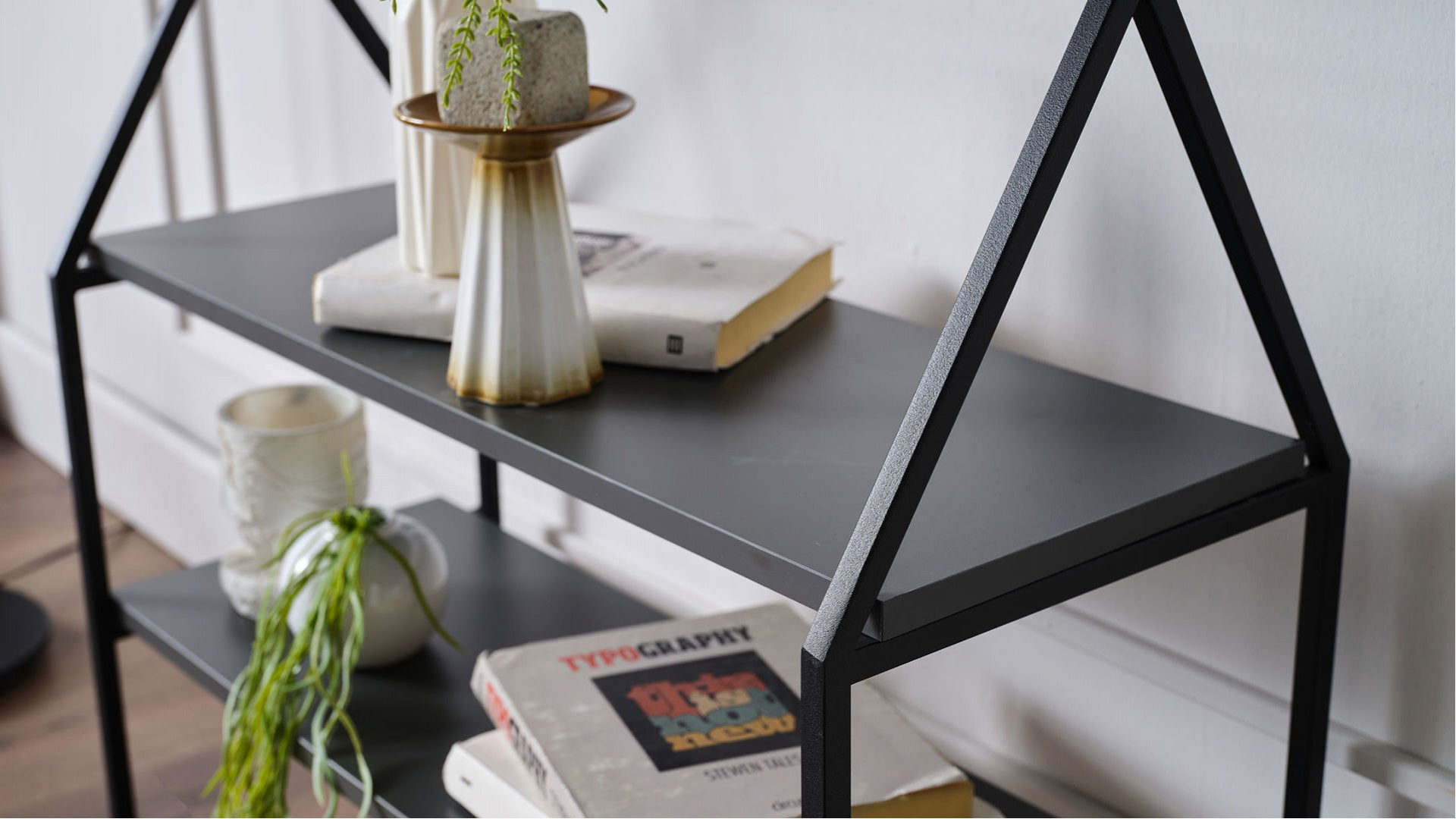 Rodri Bücherregal - Dunkelgrau