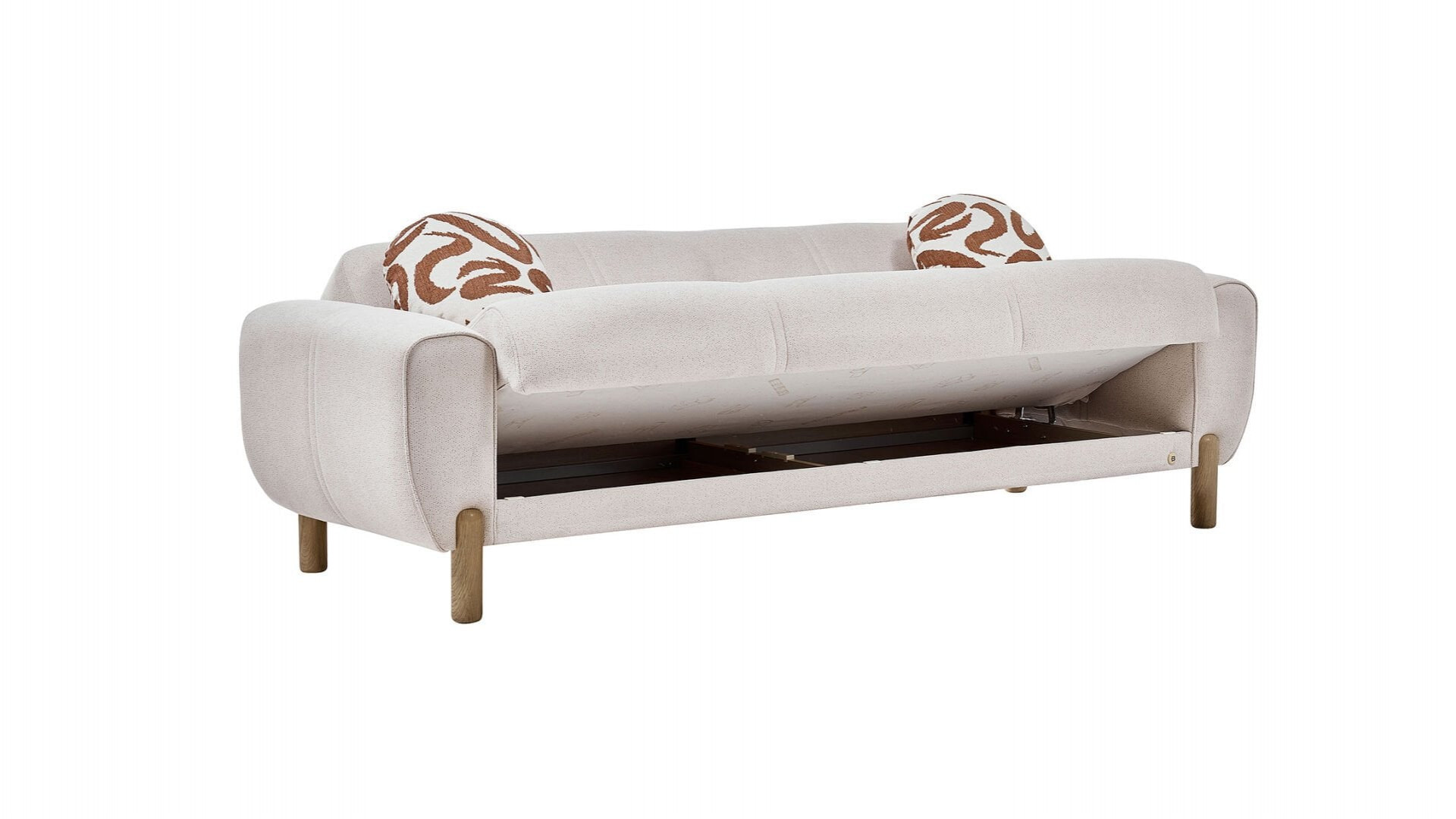 Rozy Bohem 3er-Sofa - Beige