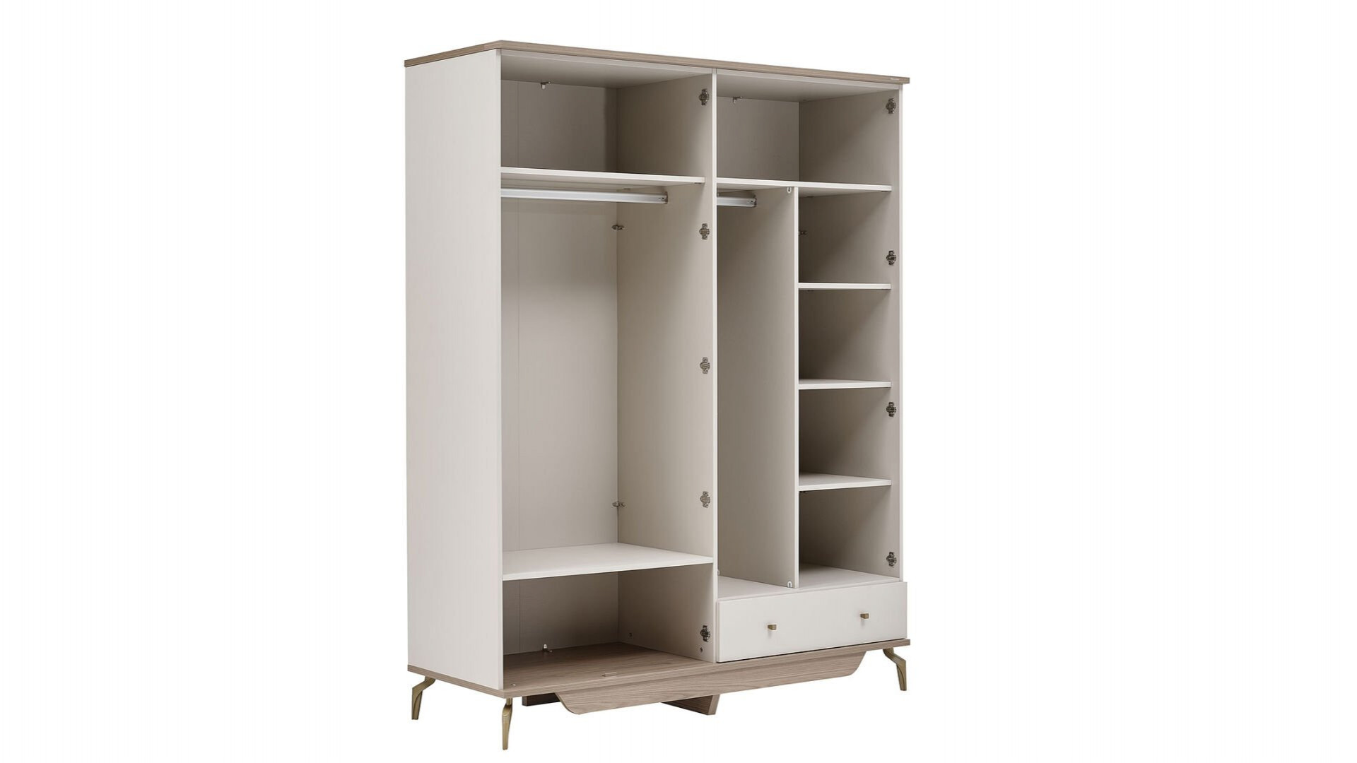 Montella 4-türiger Kleiderschrank