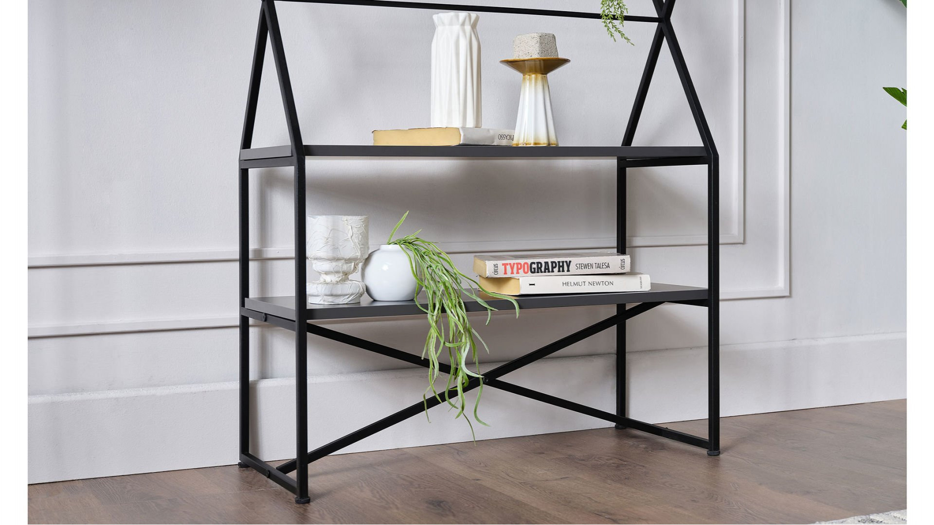 Rodri Bücherregal - Dunkelgrau