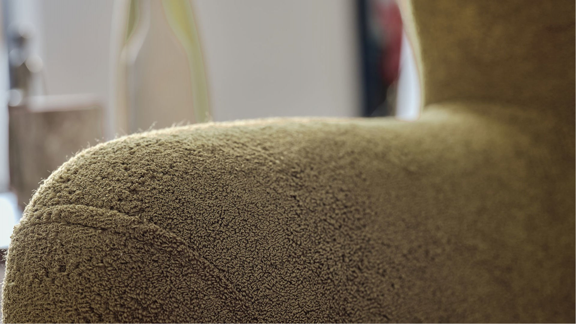 Atlanta Einzel-Drehstuhl - Senfgelb