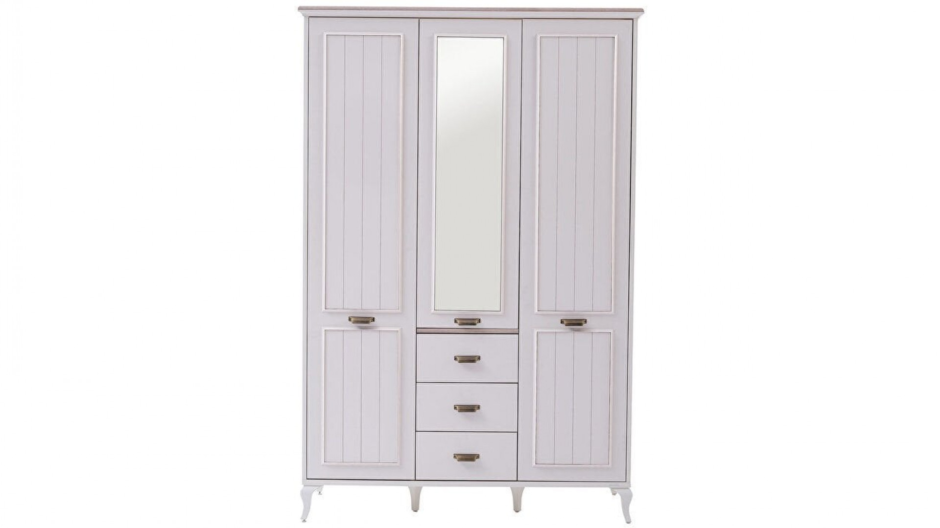 Andera Jugendzimmer 3-türiger Kleiderschrank