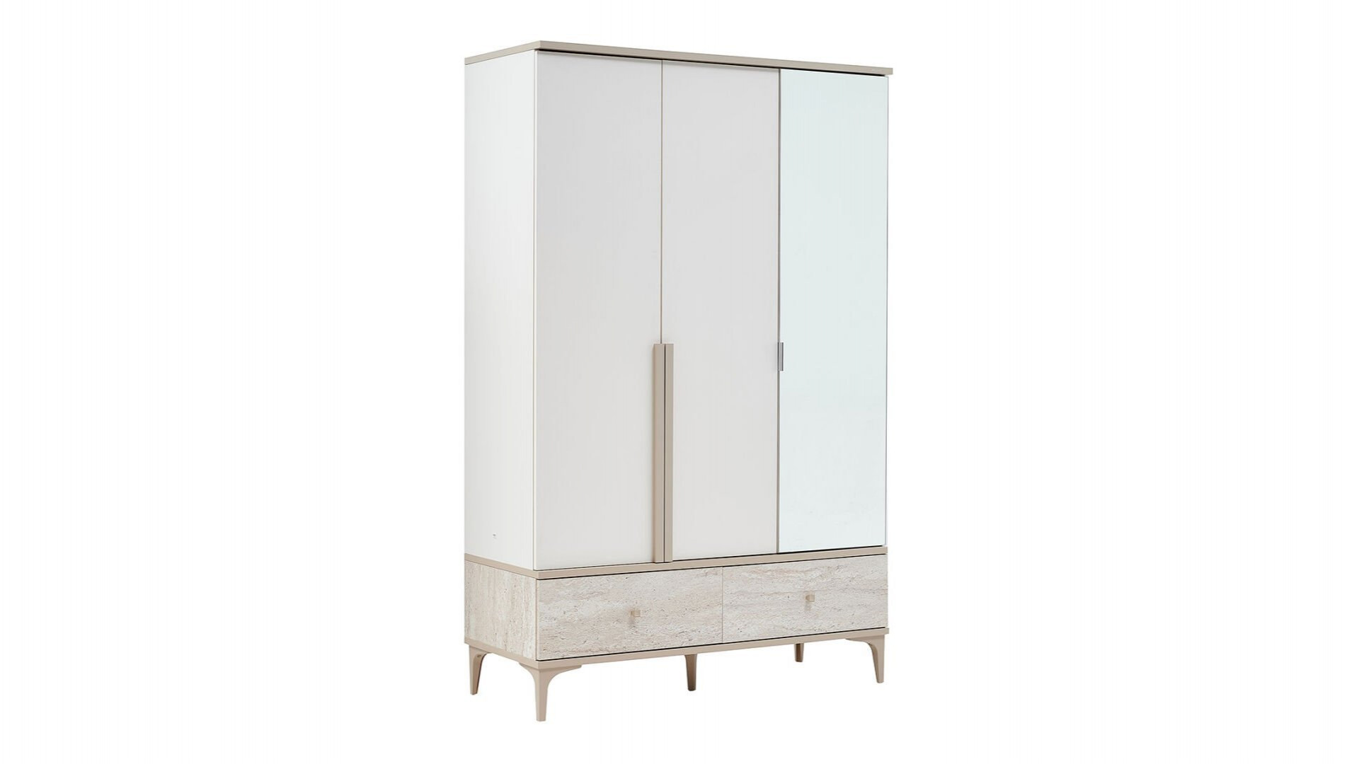 Anton 3-türiger Kleiderschrank