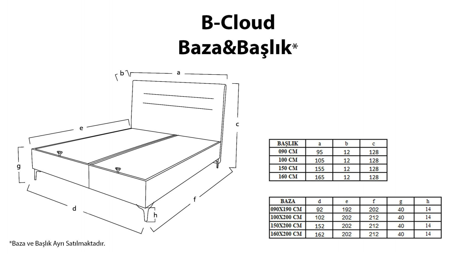 BCloud Bettbox Grau