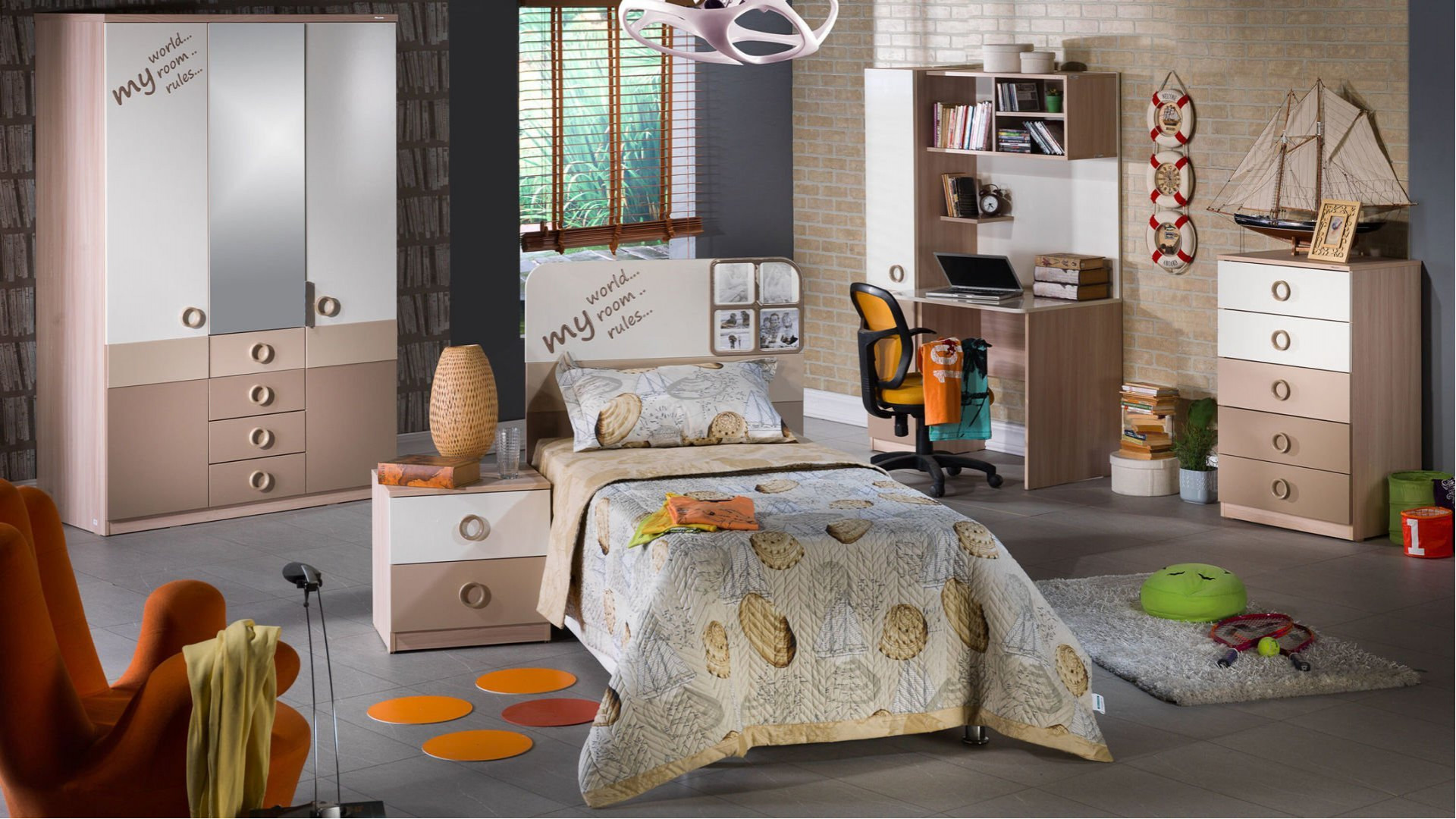 Portivo Jugendzimmer-Set