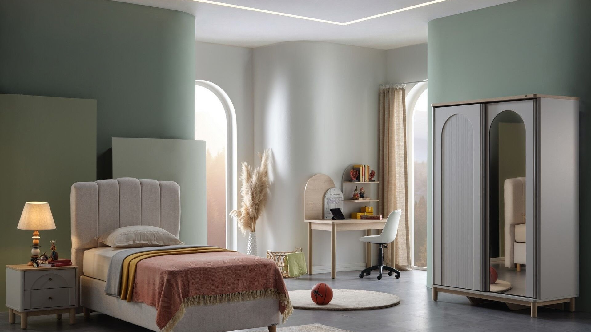 Borneo Bohem Jugendzimmer-Set