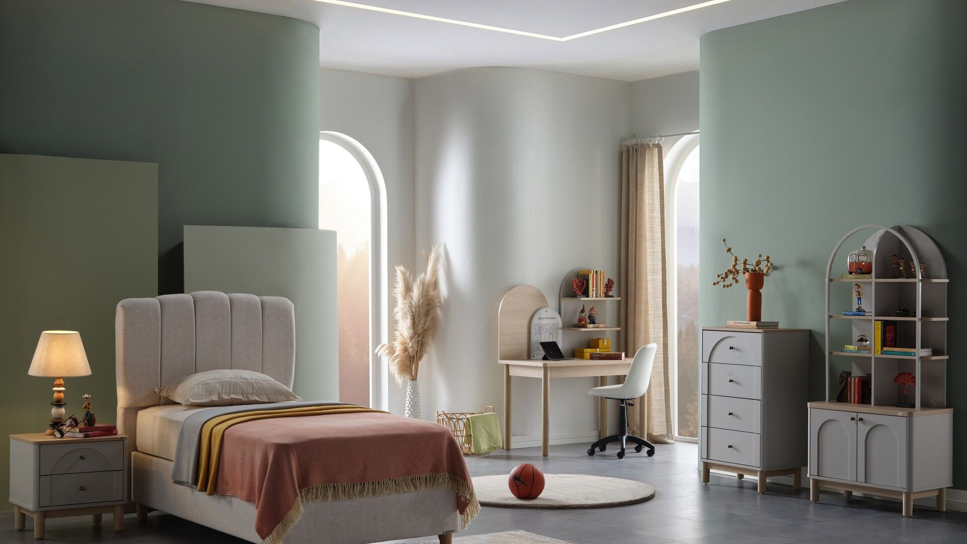 Borneo Bohem Jugendzimmer-Set
