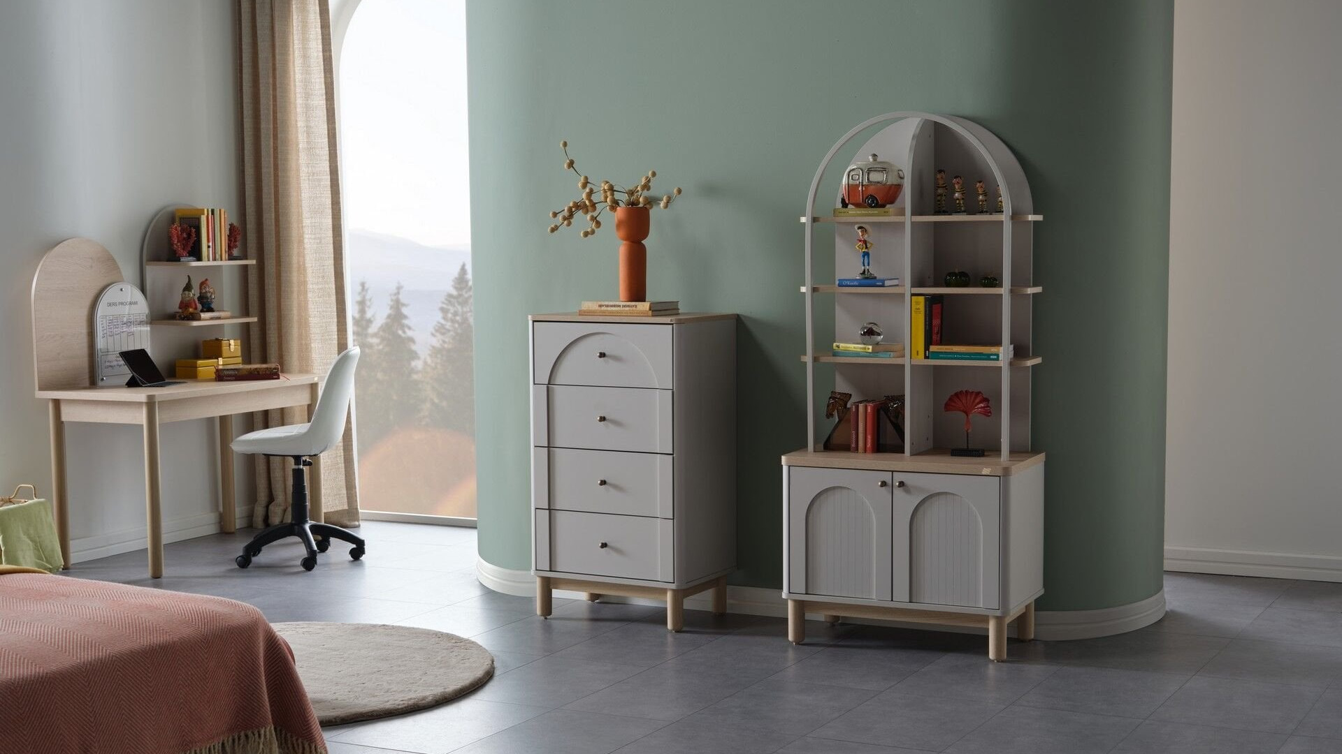 Borneo Bohem Jugendzimmer-Set