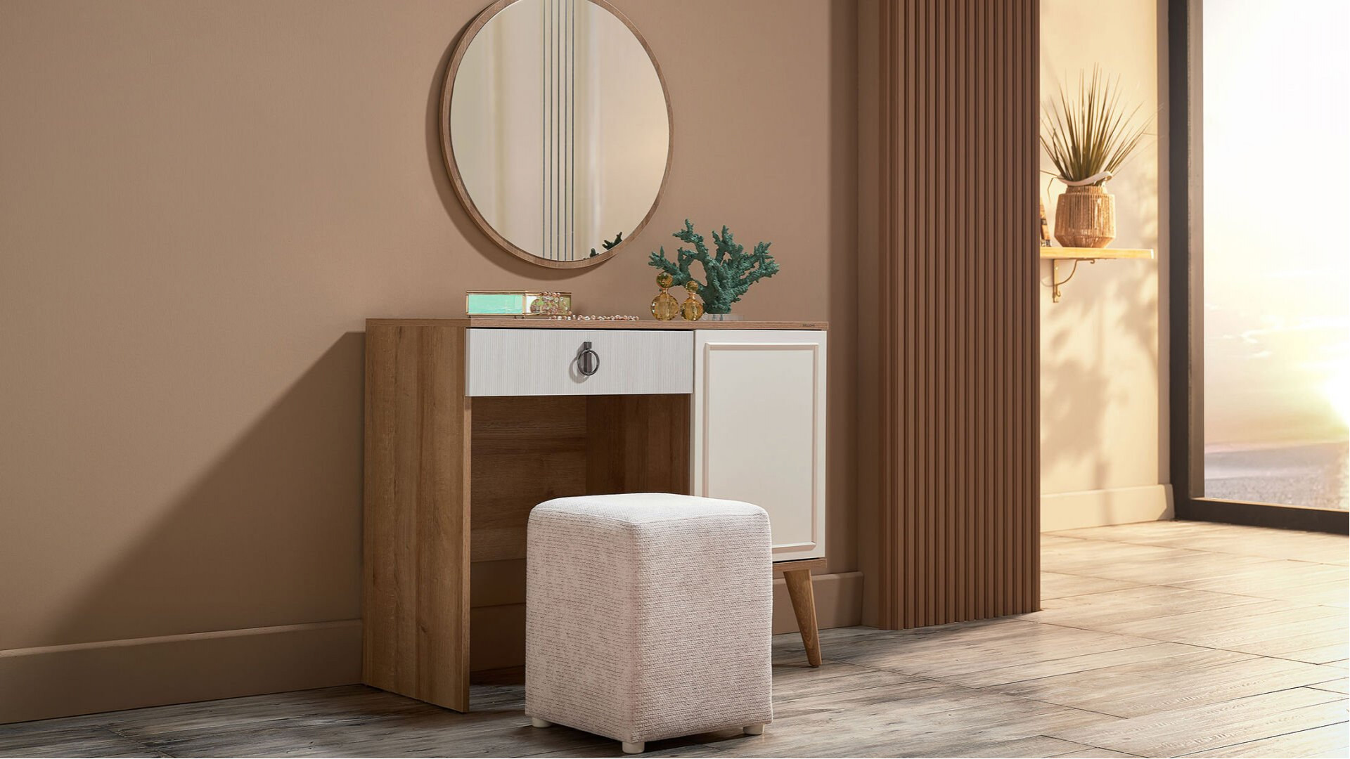 Caldera Quadratisch Hocker