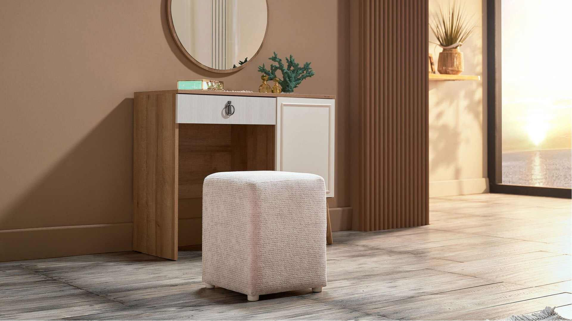 Caldera Quadratisch Hocker