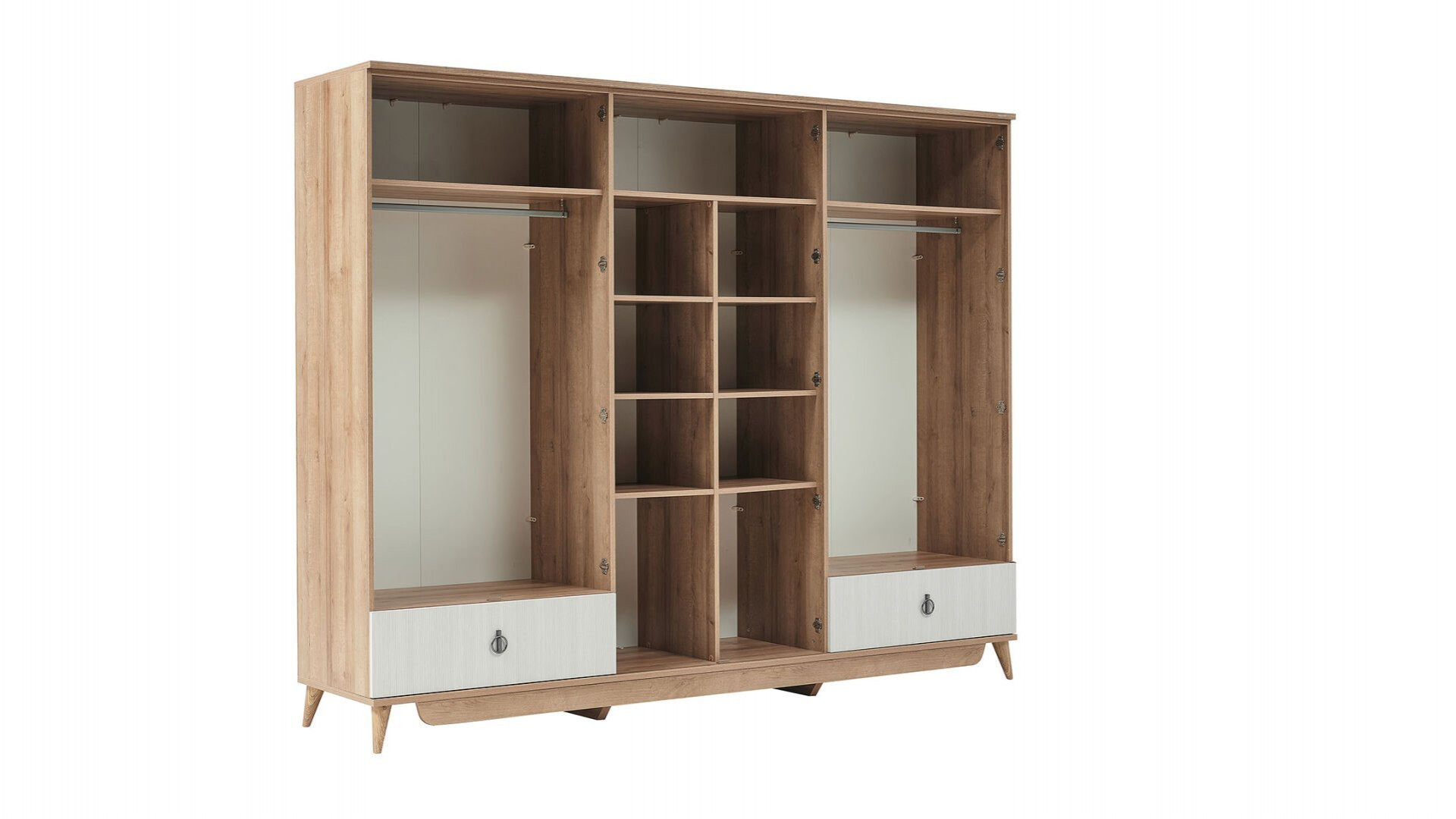 Caldera 6-türiger Kleiderschrank