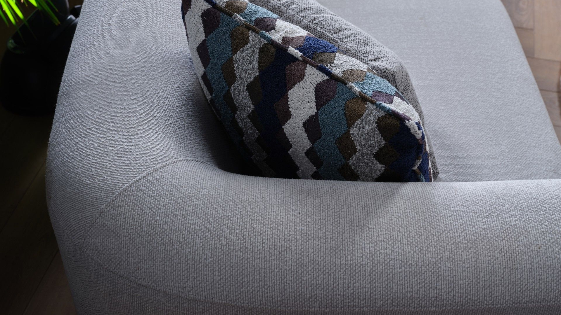 Dora 3-Sitzer Sofa mit Beistelltisch