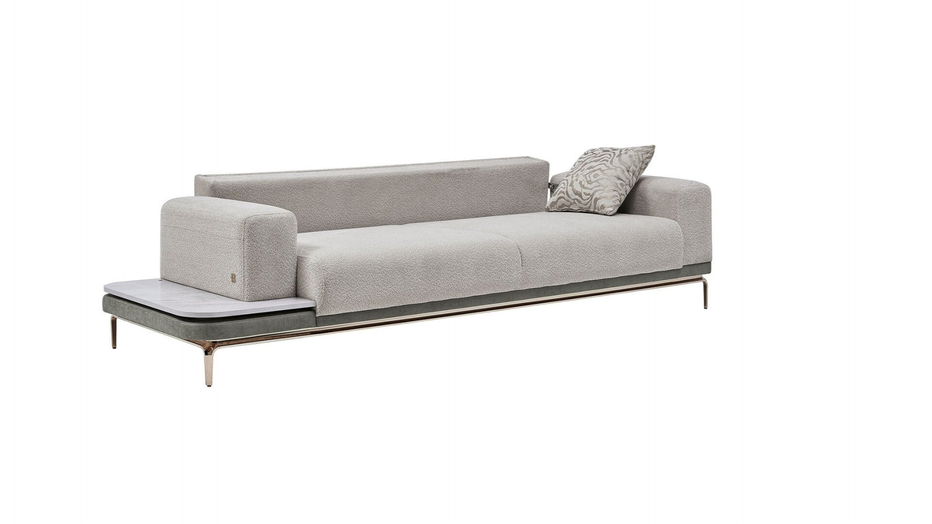 Estella 3er Rechts Sofa - Creme