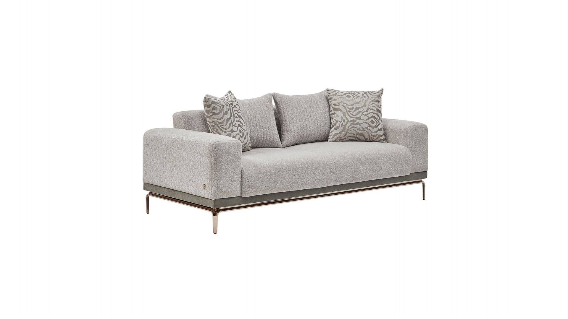 Estella 2er-Sofa - Creme