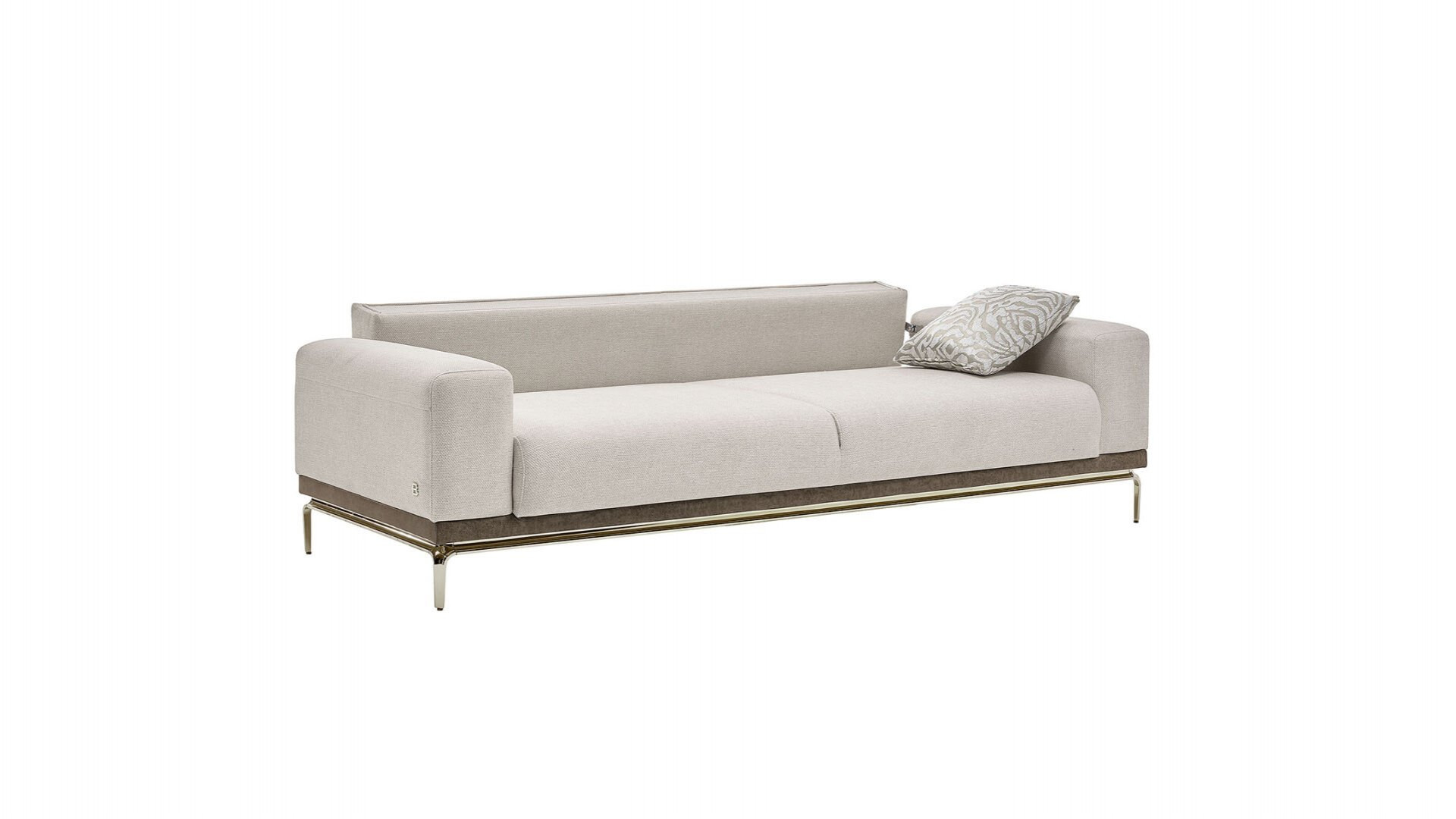 Estella 3er-Sofa - Creme
