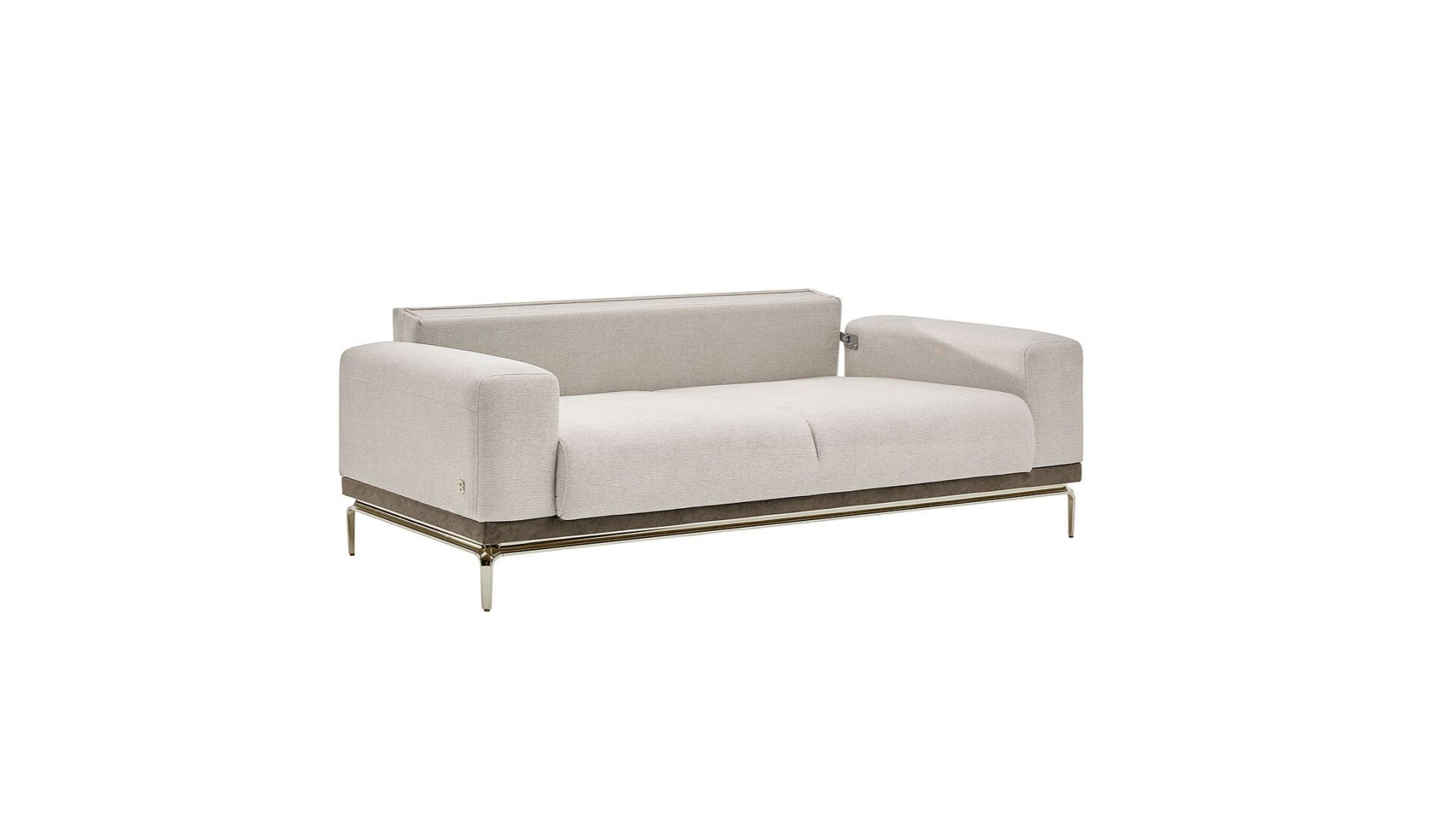 Estella 2er-Sofa - Creme