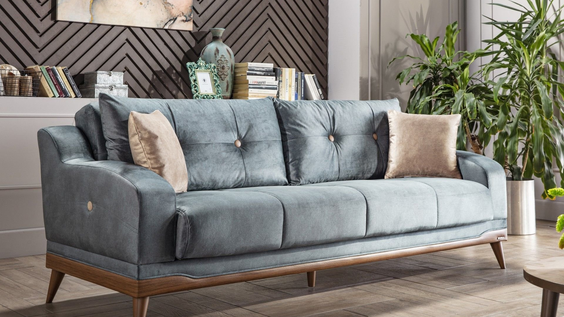 Estilo X 3-Sitzer Schlafsofa