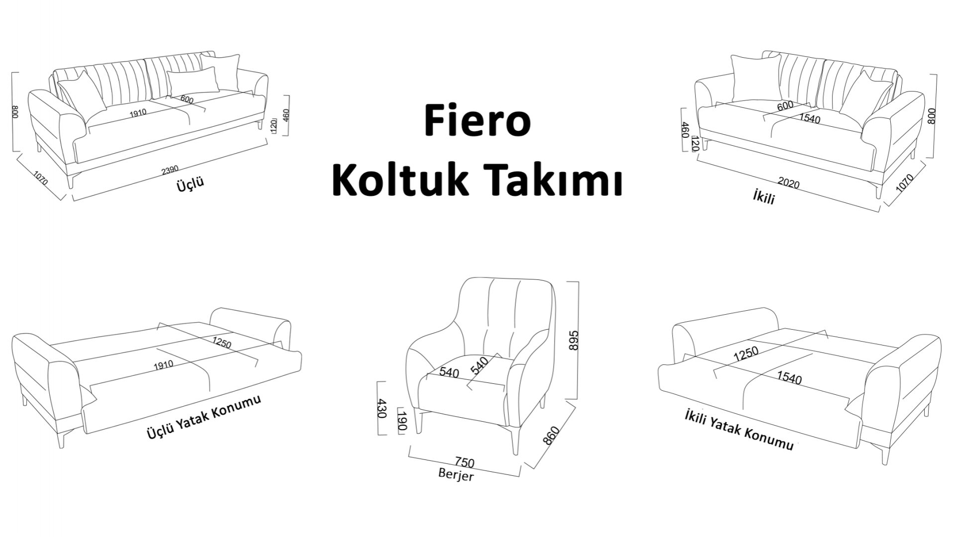 Fiero Sitzgruppe