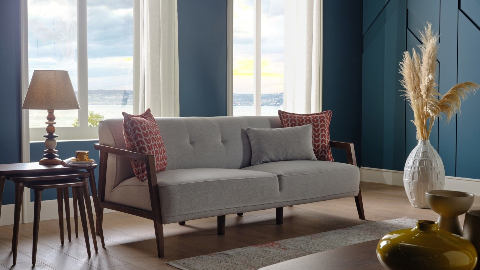 Gina 3-Sitzer Sofa Fest