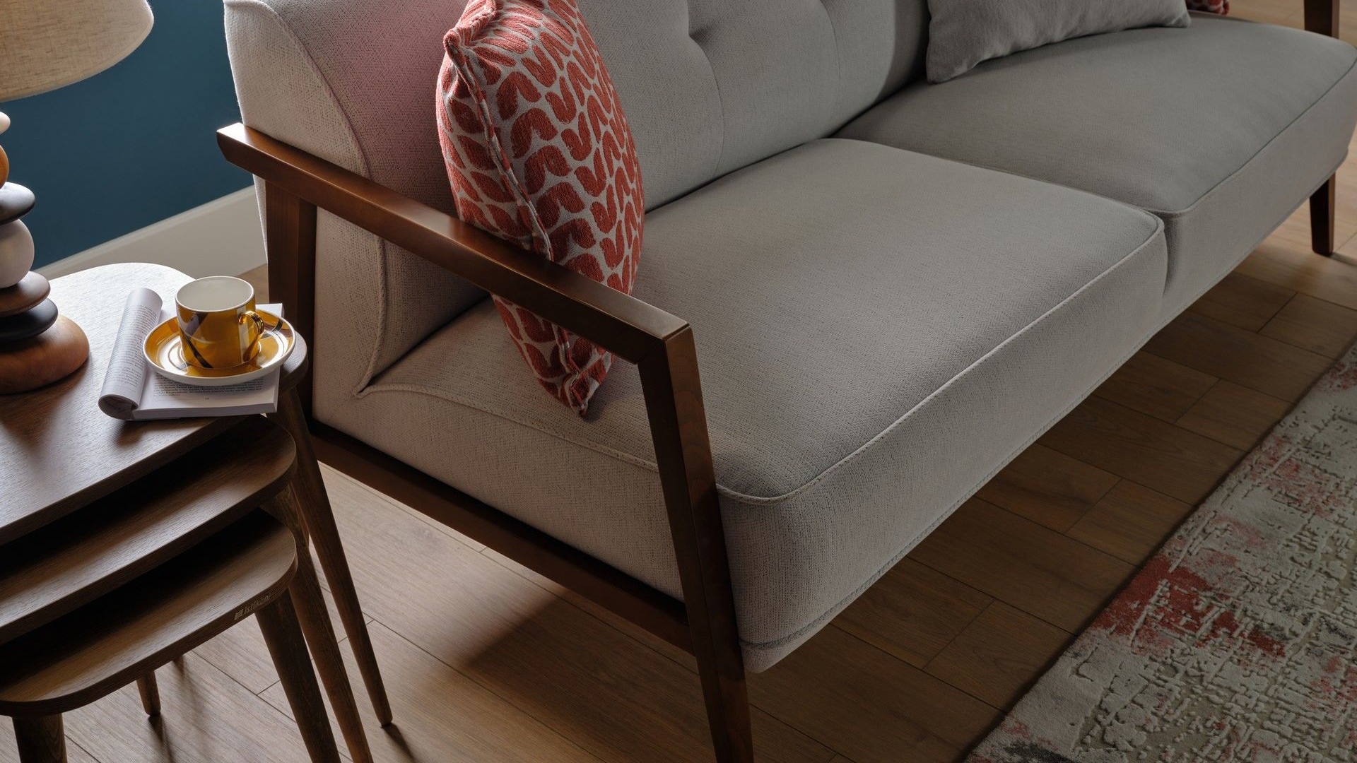 Gina 3-Sitzer Sofa Fest