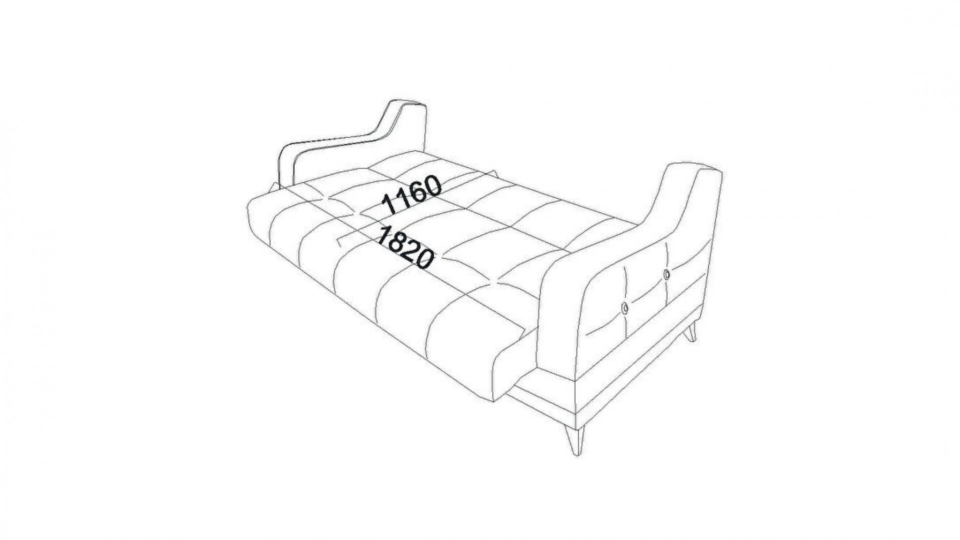 Aden Plus 3er-Sofa