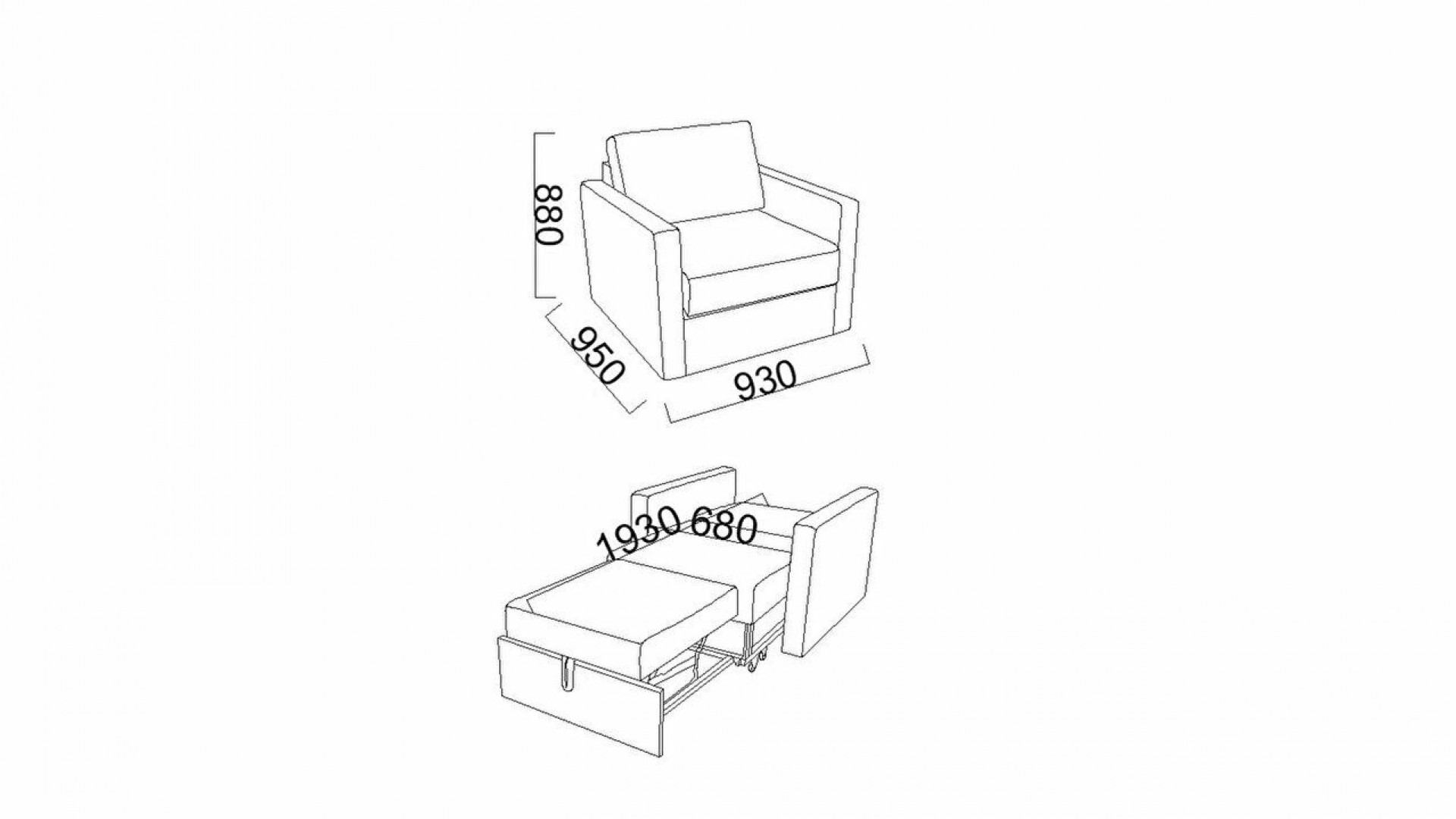 Comfy Plus Einzel-Sofa