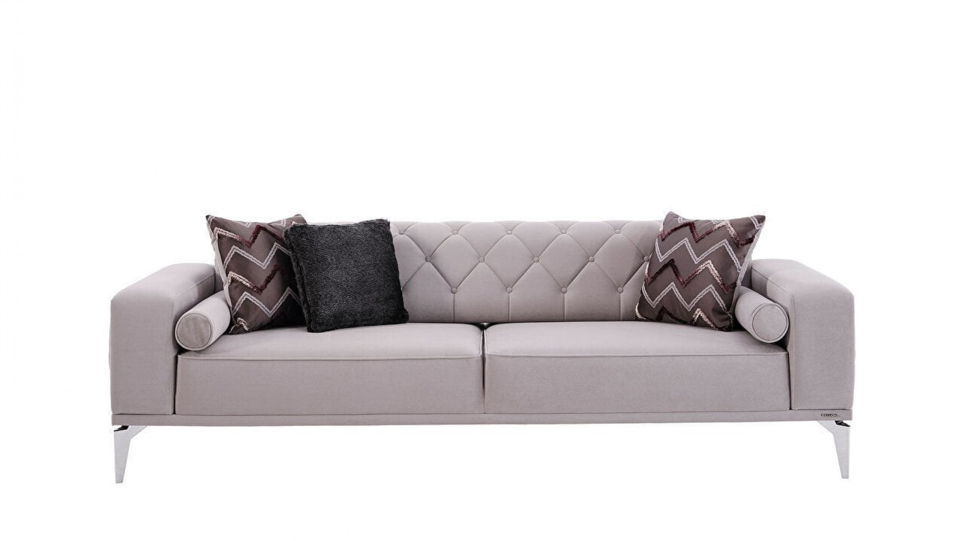 Loretto 3er-Sofa - Kreuzmuster