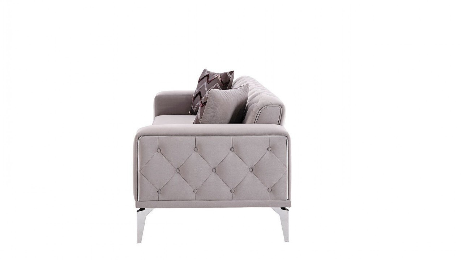 Loretto 3er-Sofa - Kreuzmuster