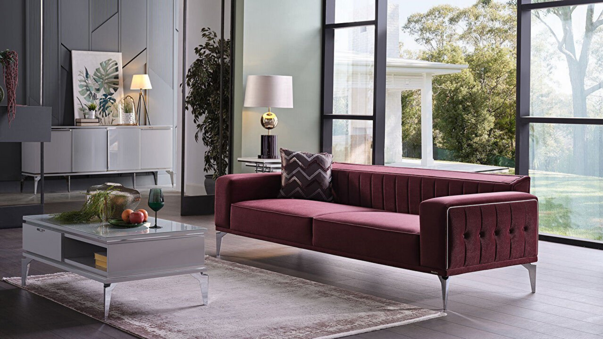 Loretto 3er-Sofa