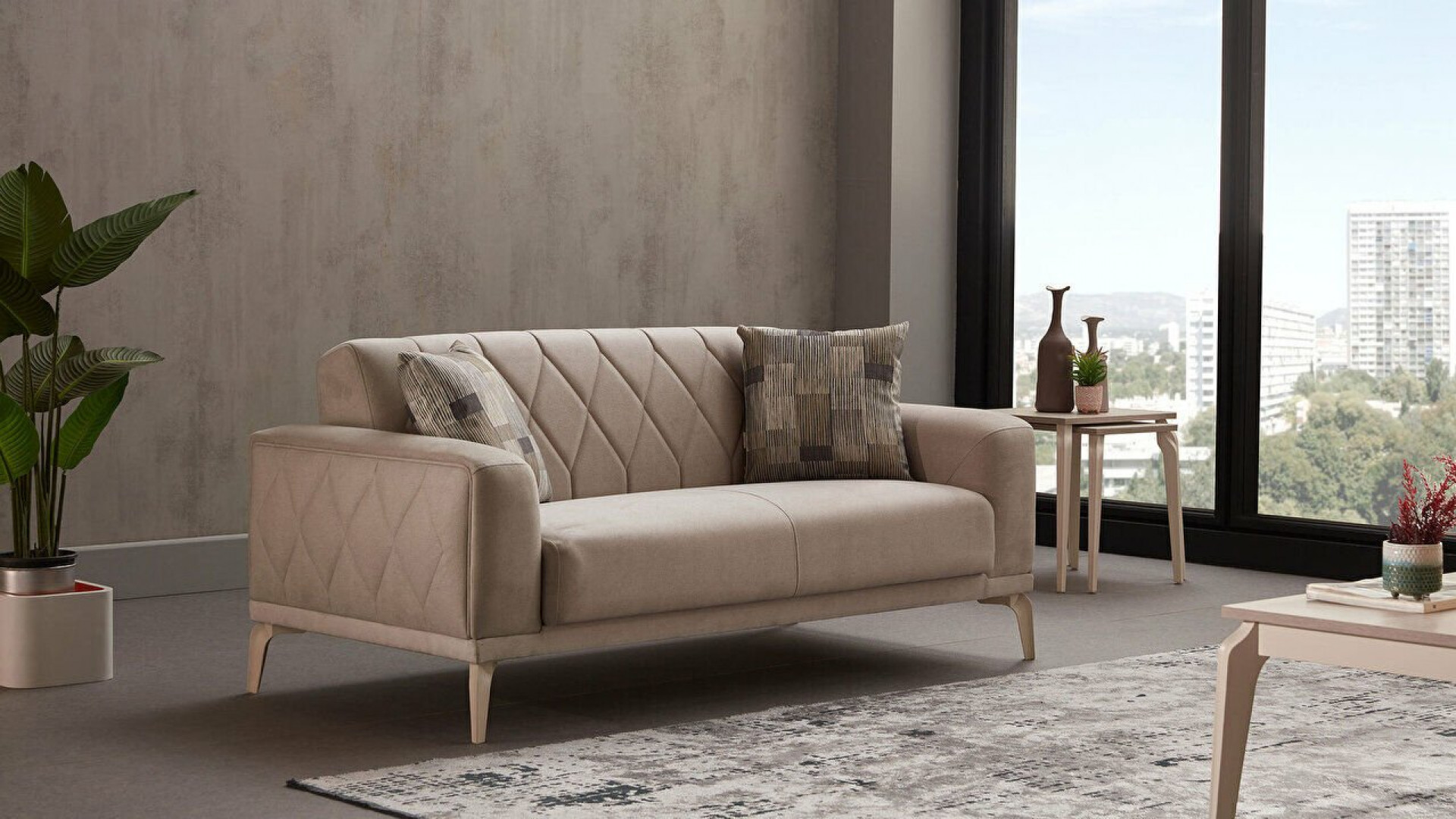 Palermo 2er-Sofa