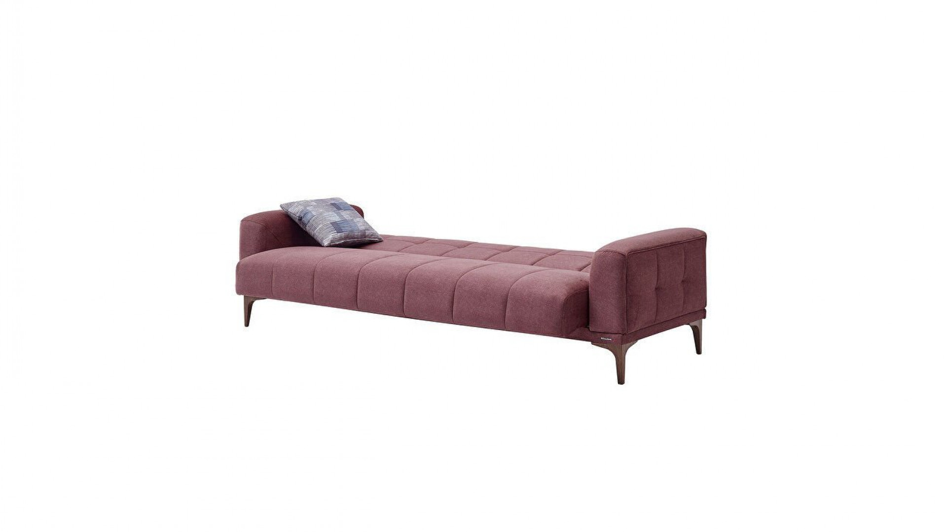 Palermo S 3er-Sofa - Nuss-Füße