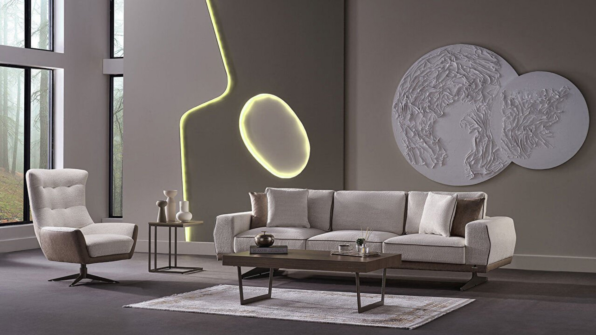 Ravelly Einzel-Drehstuhl