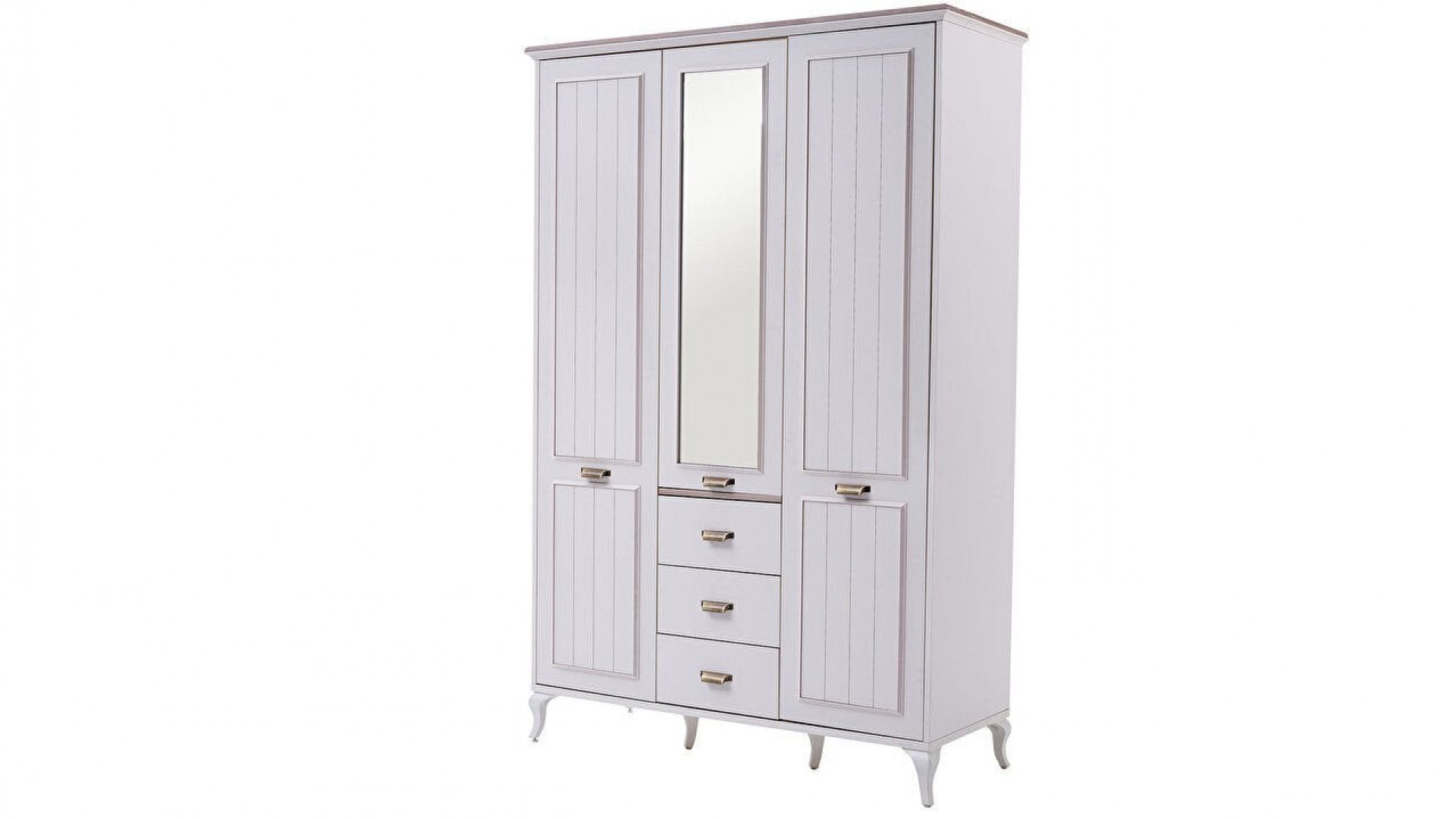 Andera Jugendzimmer 3-türiger Kleiderschrank