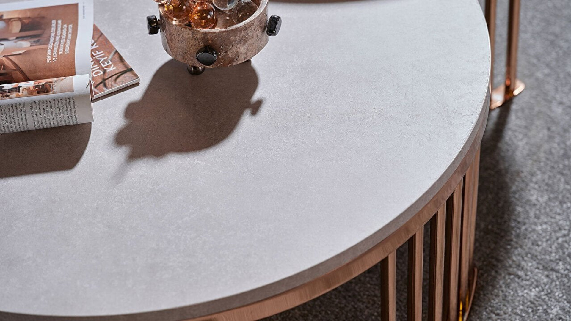 Havana Runde Große Couchtisch