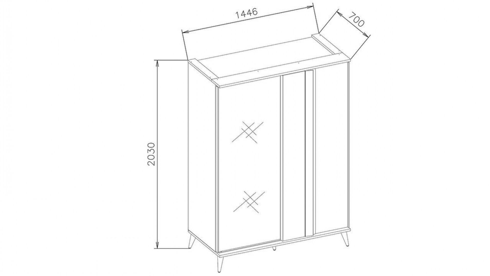 Intro Jugendzimmer Schiebetür-Kleiderschrank