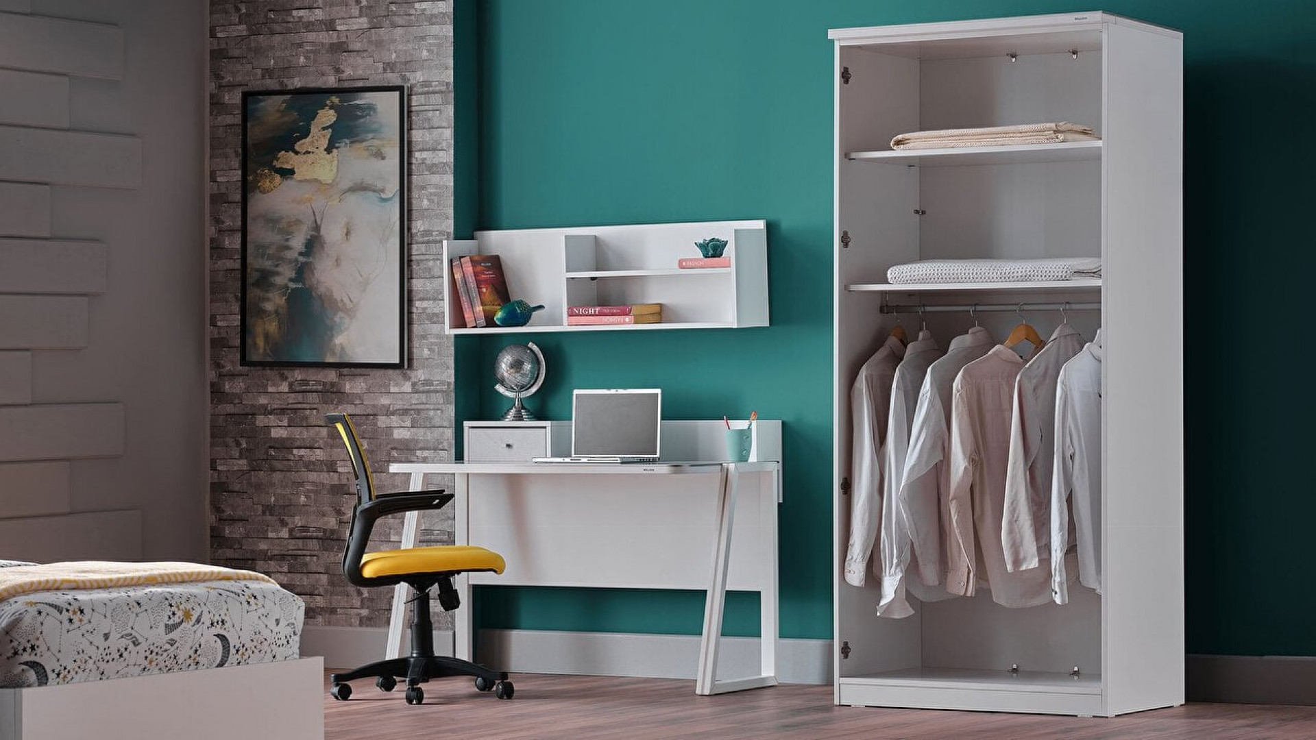 Leny 2-türiger Kleiderschrank