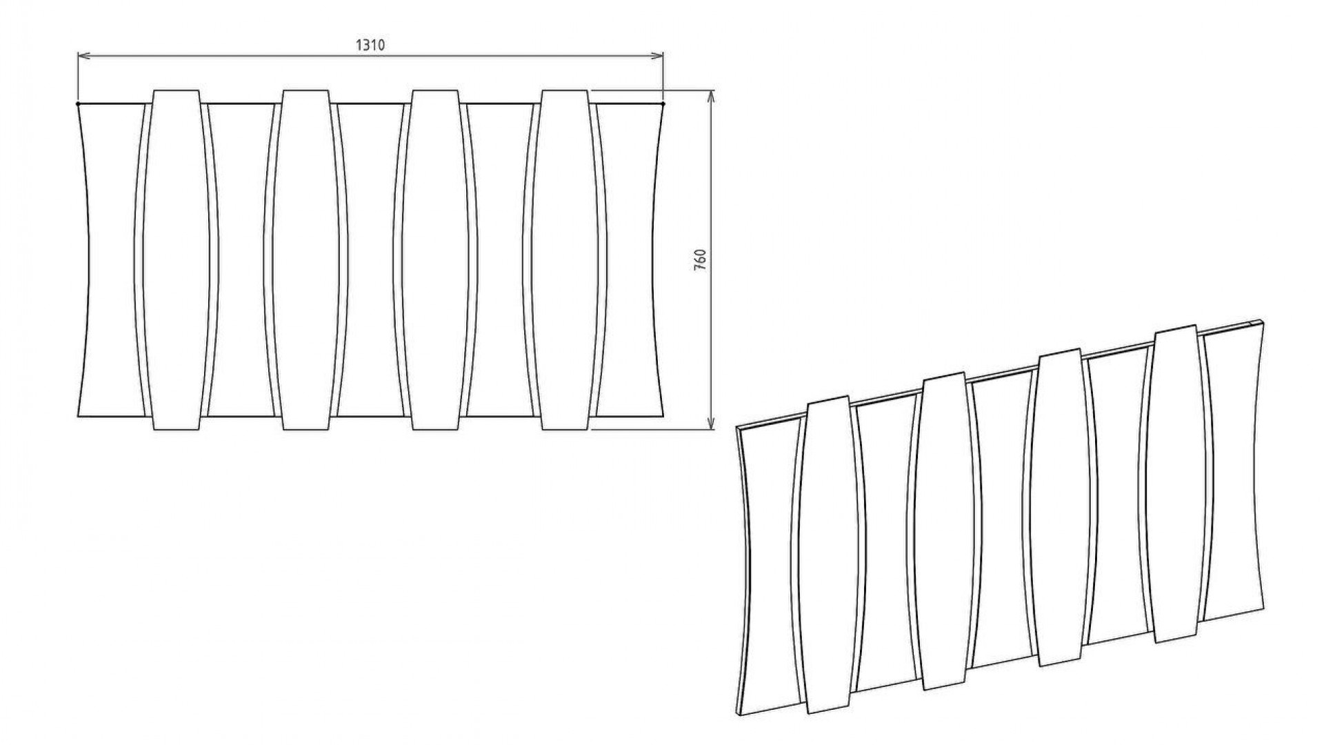 Loretto Konsolspiegel
