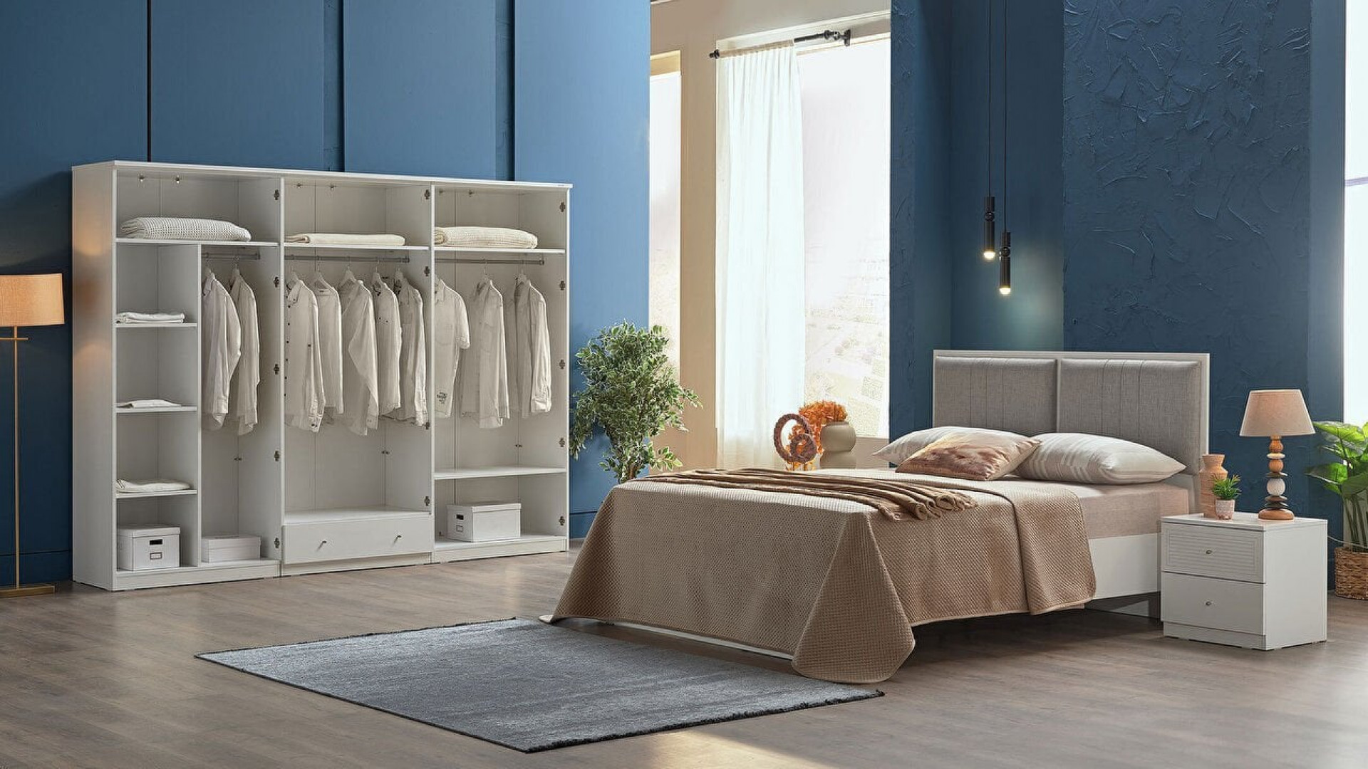 Majer 6-türiger Schrank